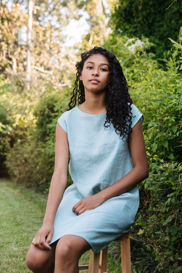 Linen - Boxy Dress, Standard Length