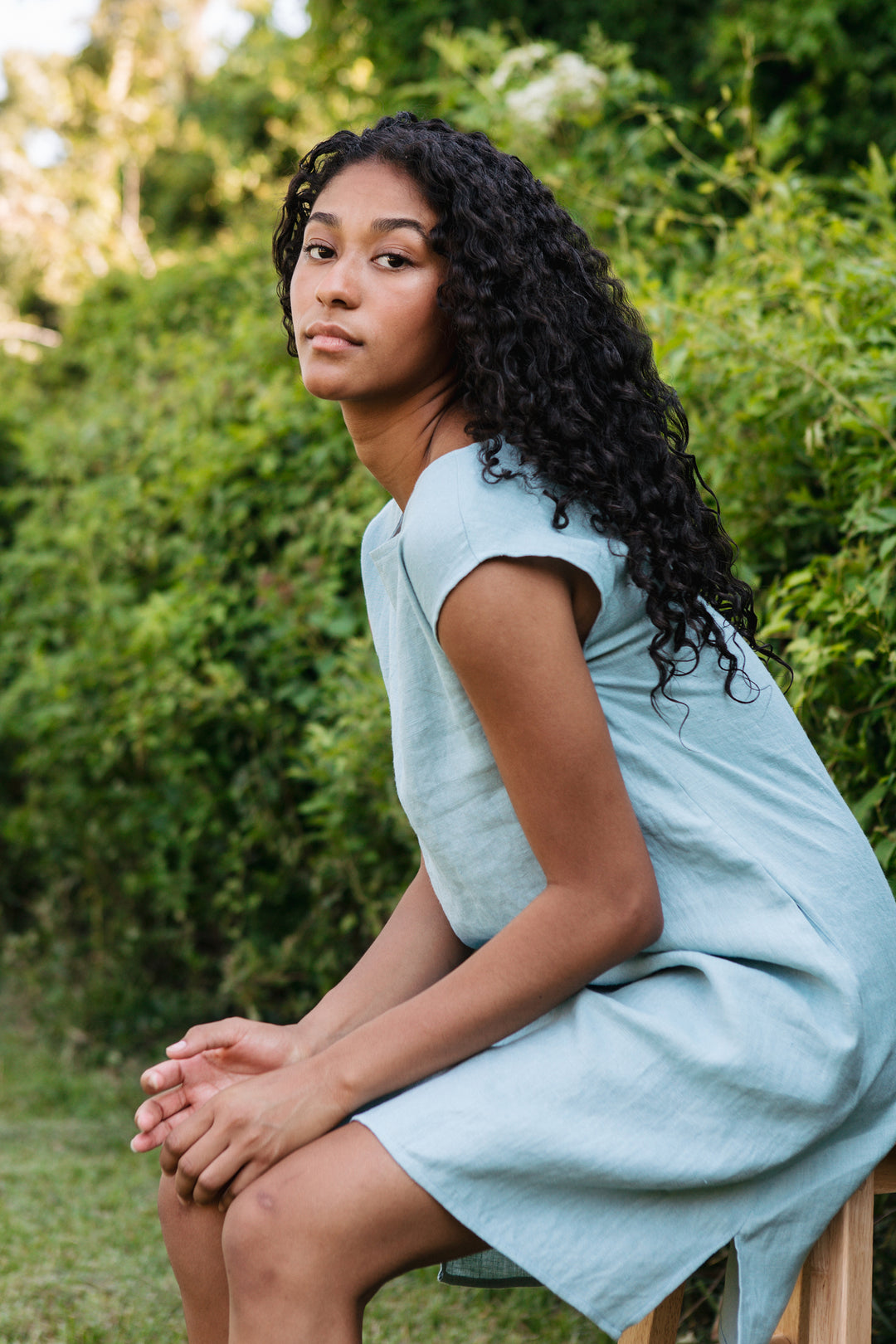 Linen - Boxy Dress, Standard Length