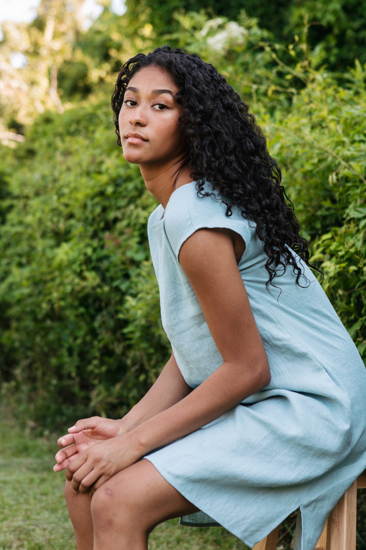Linen - Boxy Dress, Standard Length